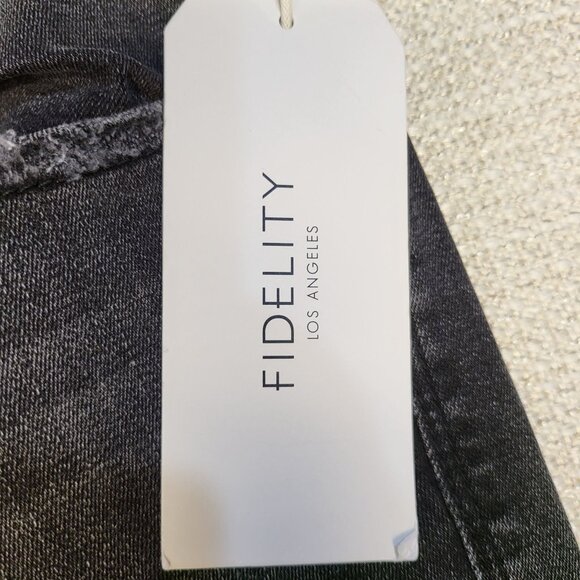 Fidelity Men's Hendrix Denim Indie Skinny Steel Wash Jeans 31x32 NWT $195 - Picture 9 of 14